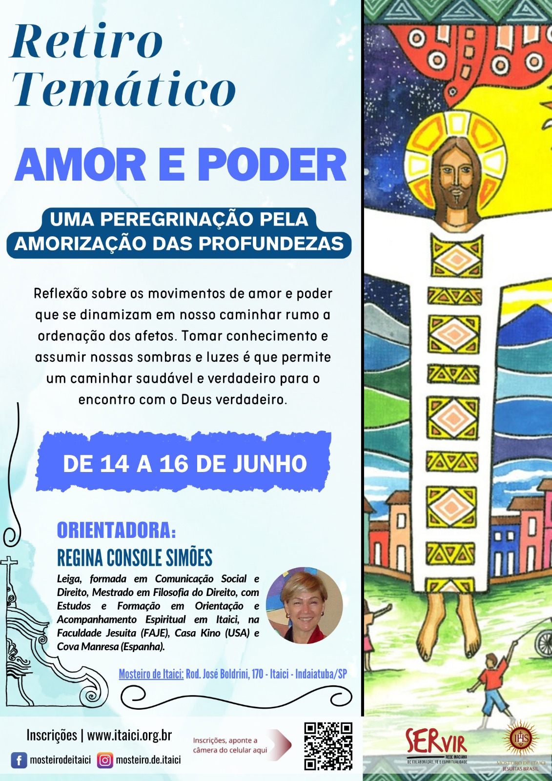 Retiro Temático: Amor e Poder, uma peregrinação pela amorização das profundezas