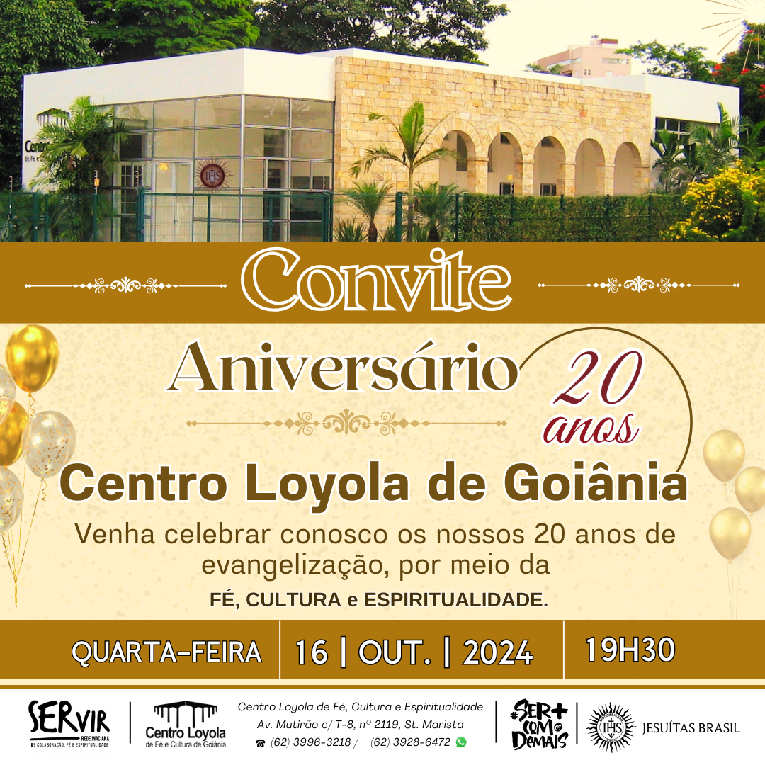 Celebração pelos 20 anos do Centro Loyola de Goiânia