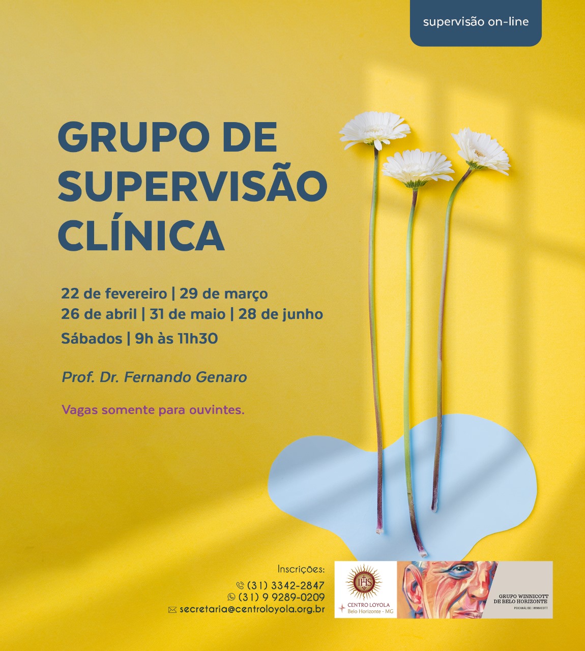 Grupo de Supervisão Clínica (on-line)