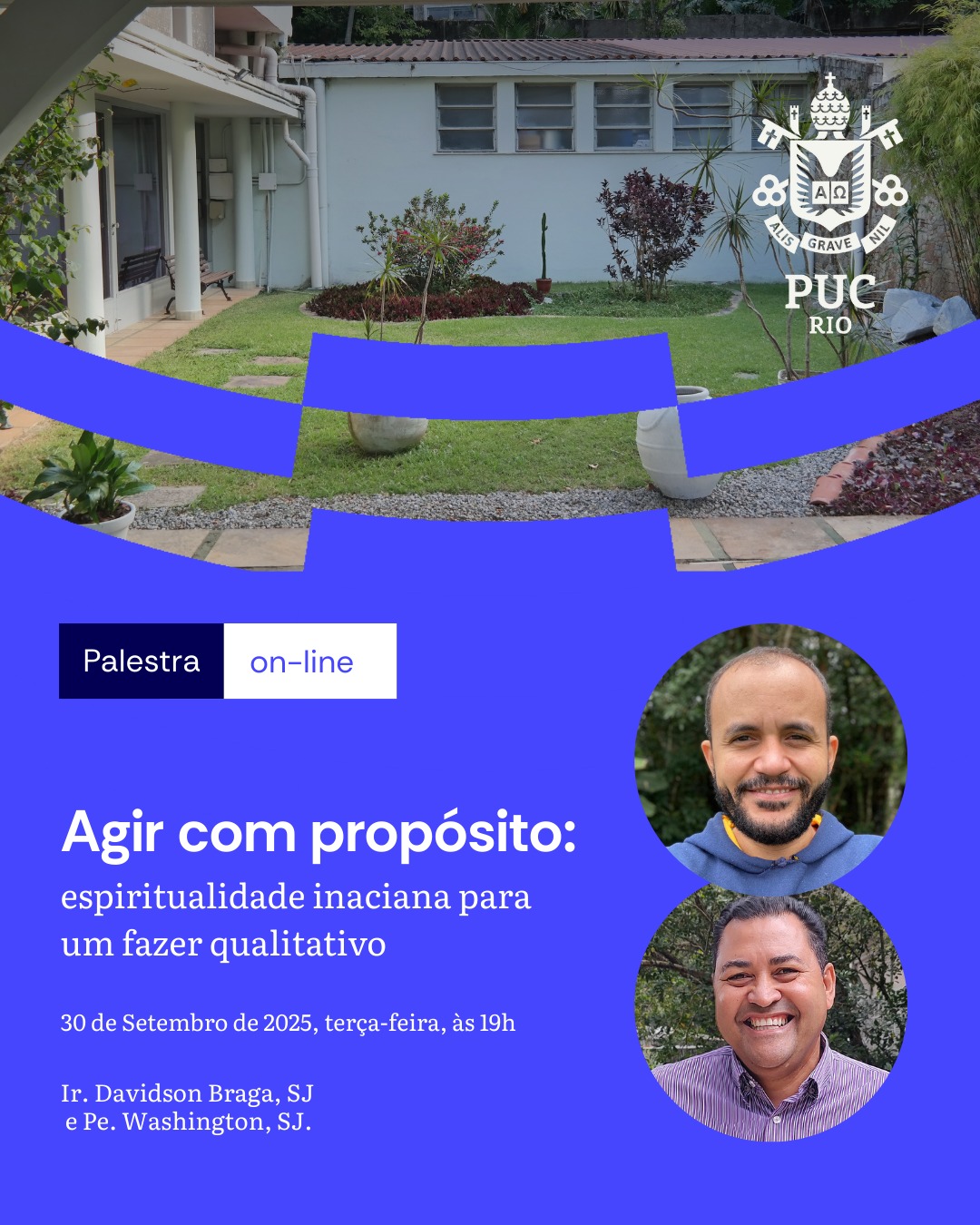 Palestra on-line | Agir com propósito